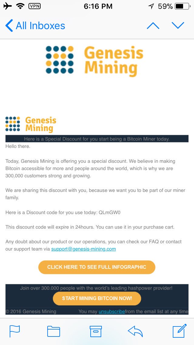Genesis mining coupon codes