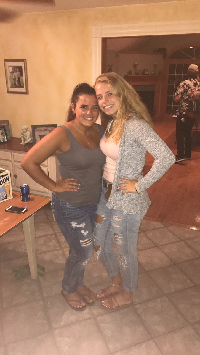 abbyjl44's tweet photo. happy happy 18th bday to leah freaking gendron!!!! pong wouldn't be the same w out ya!! karen ain't raise no bitch!!! love you!😜💓🎉 https://t.co/pkdAuCitMk
