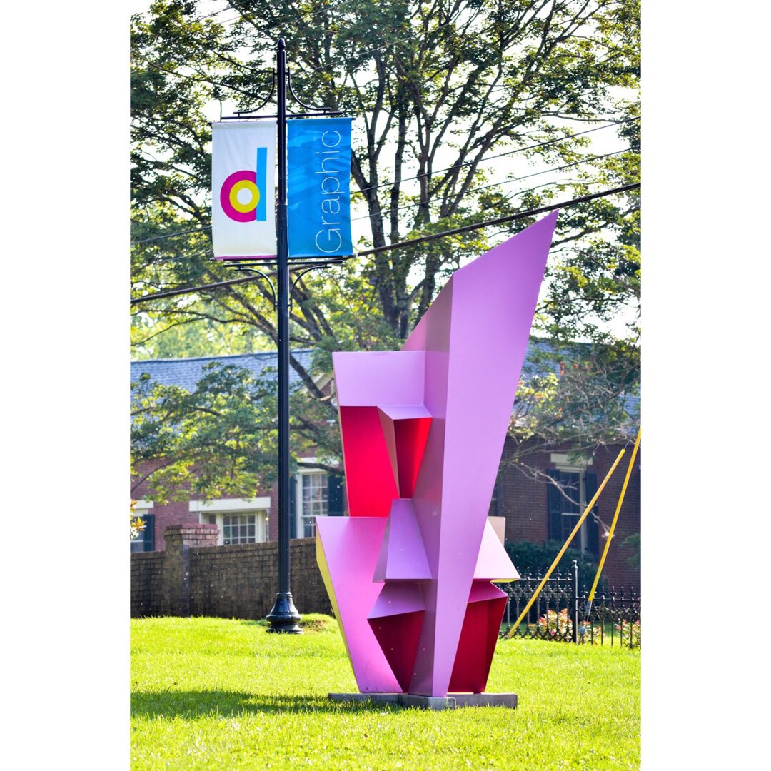 One of our favorite new sculptures on campus! 📸 by Brennan Smith