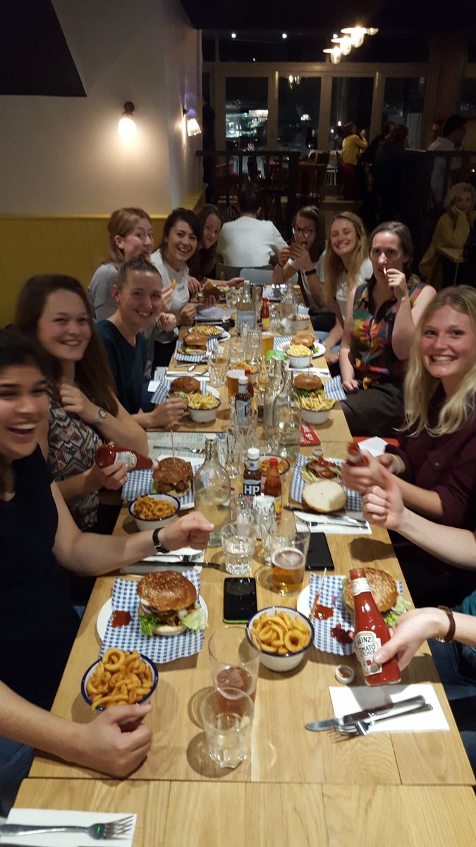 Thanks for a great night <a href="/Rocotillos/">Rocotillos</a>. Celebrating @NiceBristols World's qualification! Burgers all round! #roadtoworlds #fatbristols