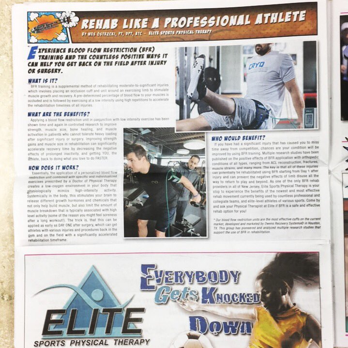 Stop by to see our brand new #bloodflowrestriction rehab units, an effective method for ⬆️ muscle strength/size after surgery or injury!
