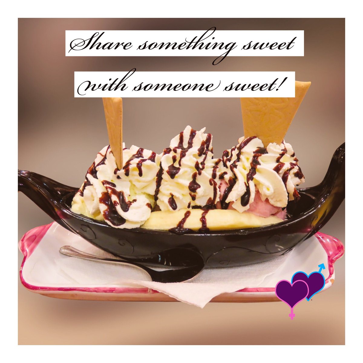 ThePurpleFactor's tweet photo. Everyone loves ice cream! Unless of course they are allergic. #SweetDate https://t.co/9dLPRiRmxQ https://t.co/T3J1uTxMMG