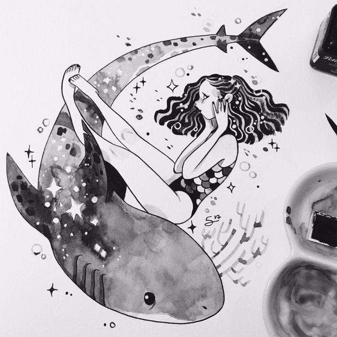 Inktober day 12 ? ?✨?✨ 