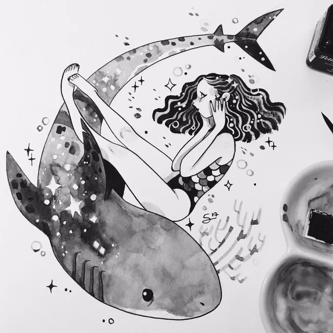 Inktober day 12 ? ?✨?✨ 