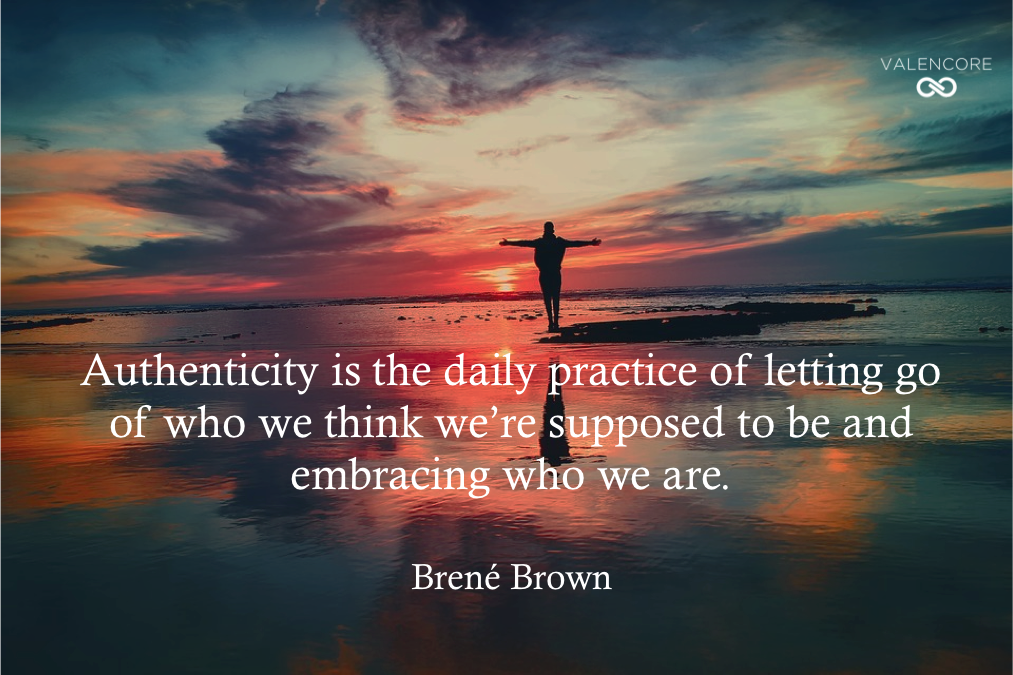 ValencoreThis's tweet photo. It takes #courage to be #authentic. Celebrating Brené Brown's work today! #authenticity #selfhelp #leadership https://t.co/oX73eZjDha