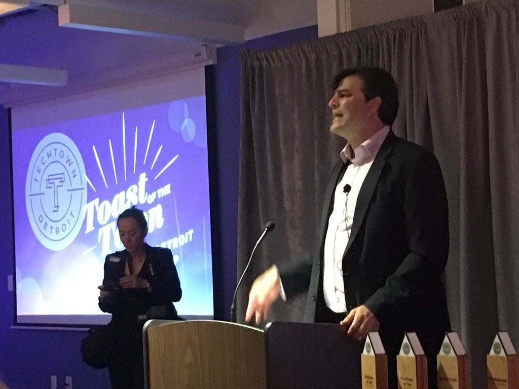 GoodForDetroit's tweet photo. โI have grown so much more from my failures in life than from my successesโ- @NedStaebler at @techtowndetroit #TOTT #IWillFail https://t.co/8Ce9bvCVpU