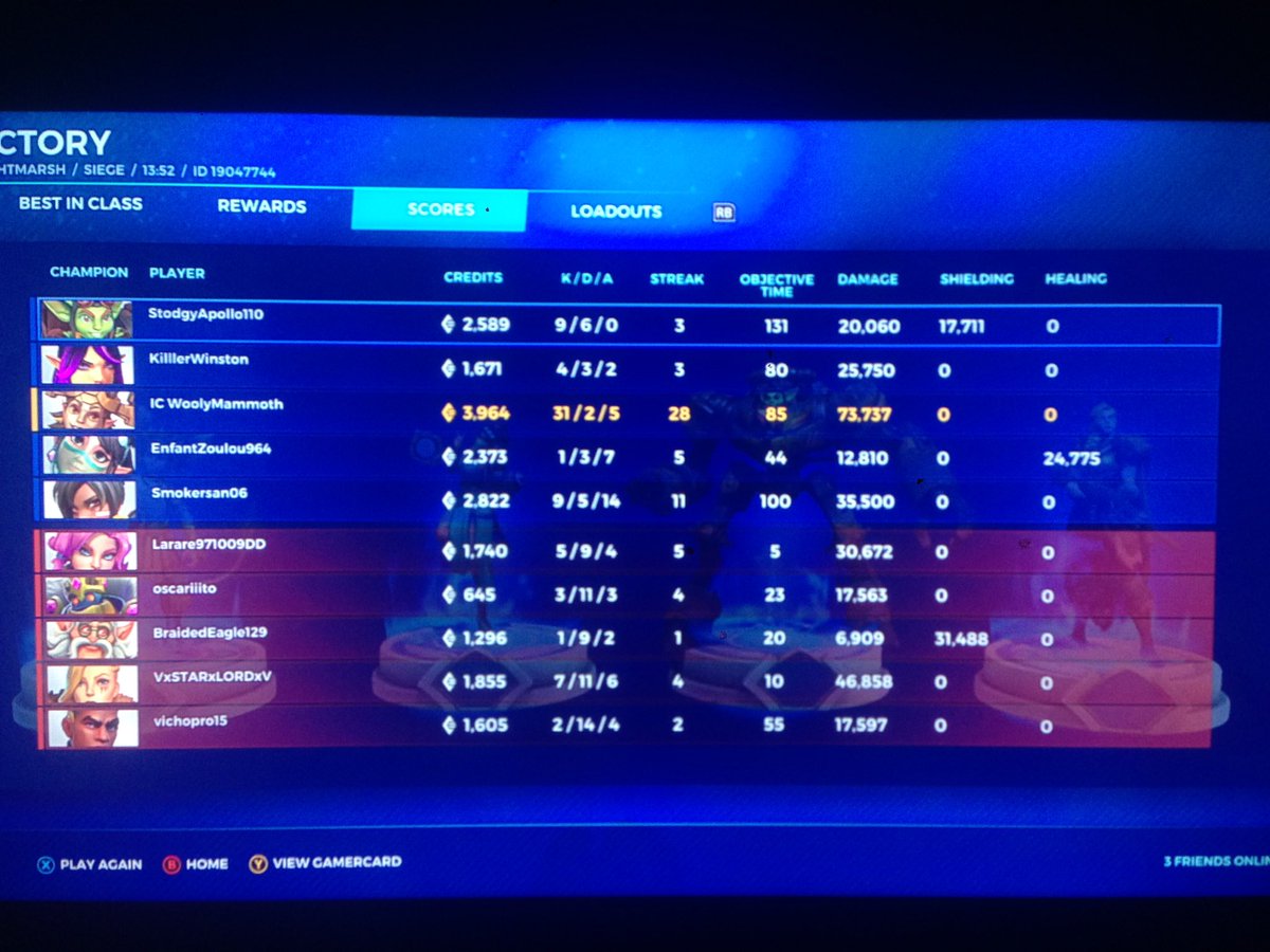 From our stream last night.. Talus with unstoppable's, the most damage and flank. Absolute mayhem!!!😈 #Twitch #supportstreamers #paladins