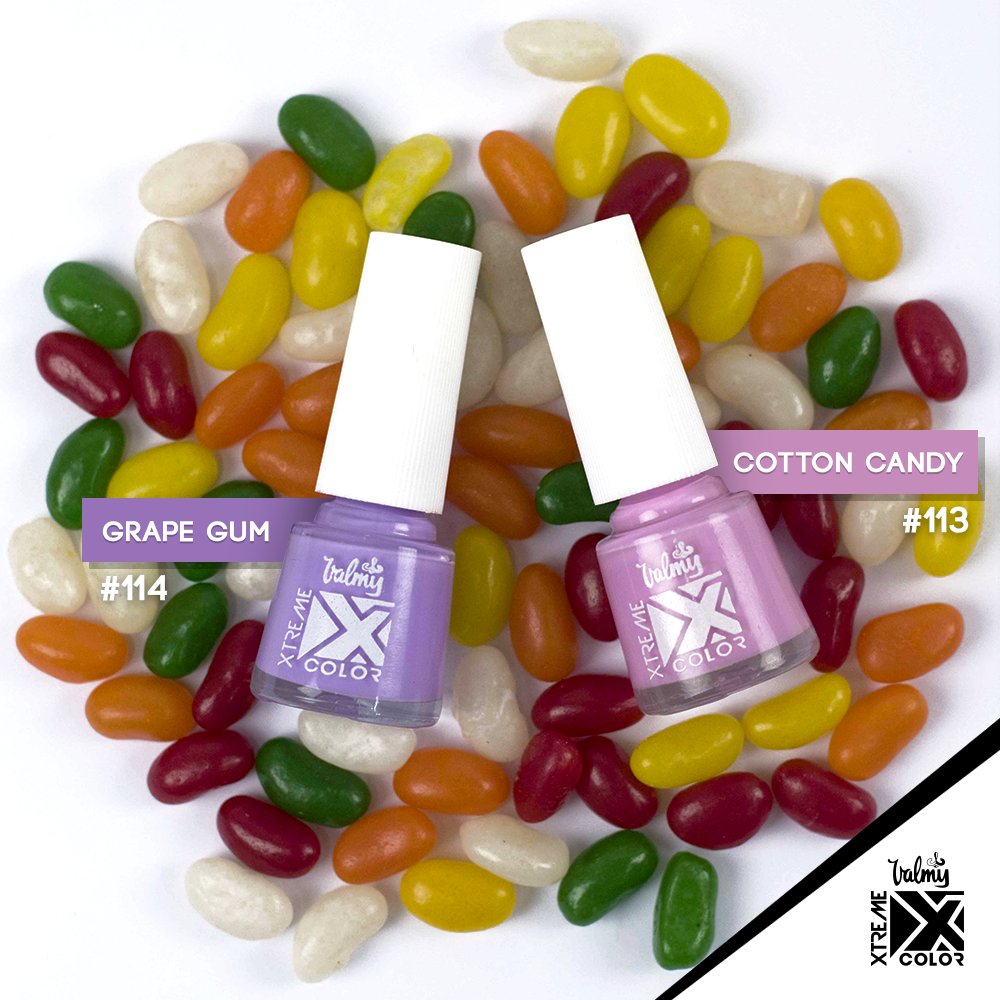 CosmeticosValmy's tweet photo. ¿Cuál te gusta más? ¿#CottonCandy o #GrapeGum? #CandyGirl #XtremeColor #YoSoyXtreme https://t.co/zm4lRyD4h4