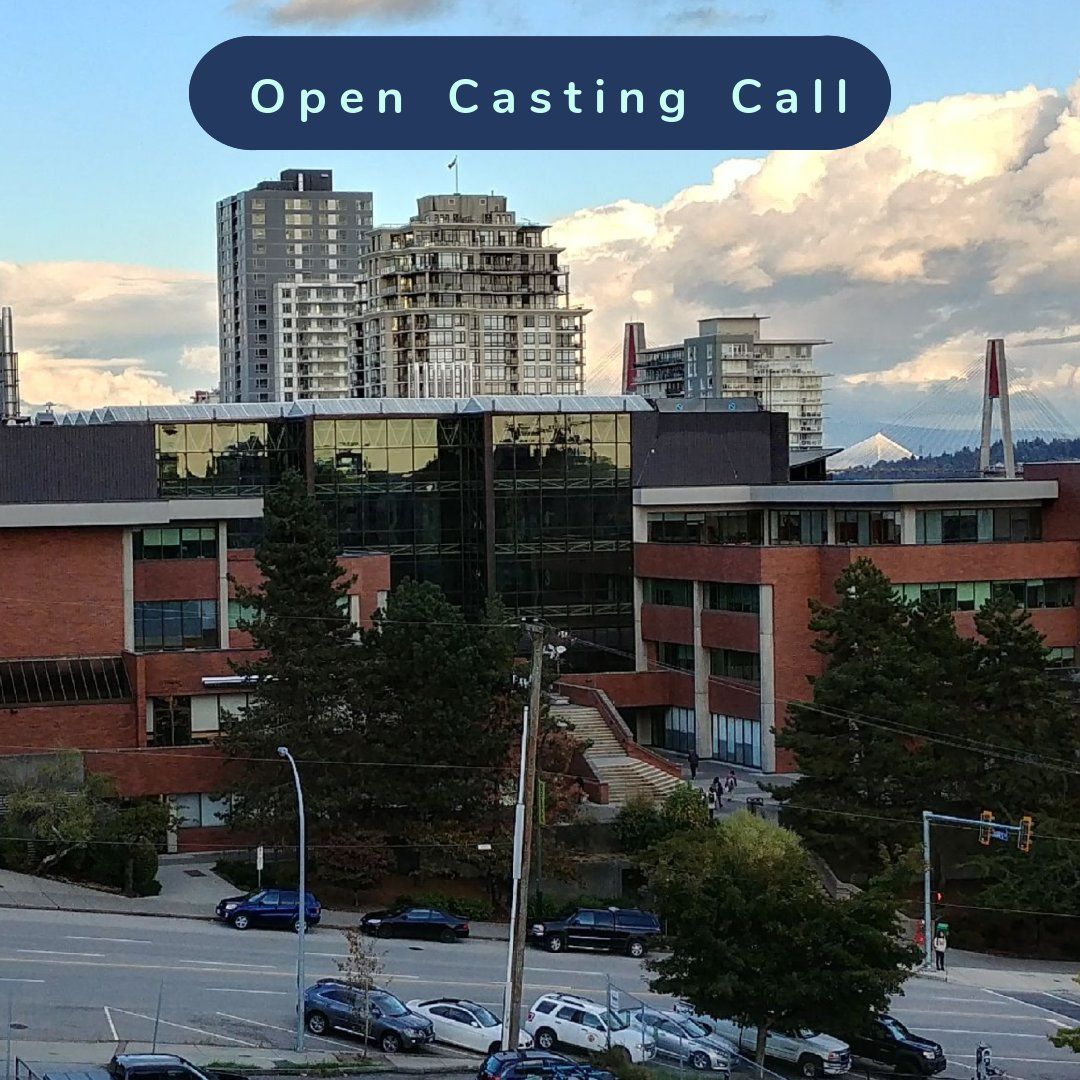 Oct 14 1-5pm #OpenCastingCall @douglascollege buff.ly/2g2n2ov
#creativejobs #artsjobs #VancouverCasting #audition #vancitytheatre