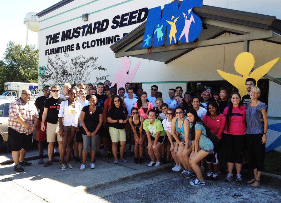 Proud to announce that we will be partnering with the Mustard Seed of Central Florida at Knights Give Back! Sign up now using link in bio!