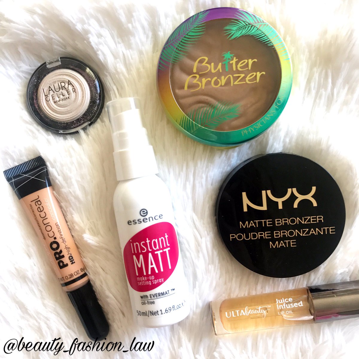 Beautyfashlaw's tweet photo. New products I'm trying out this week ✨ @PFCosmetics @LauraGeller @NyxCosmetics @Essence @ultabeauty @lagirlusa #influesnter https://t.co/EHBtISmTPW
