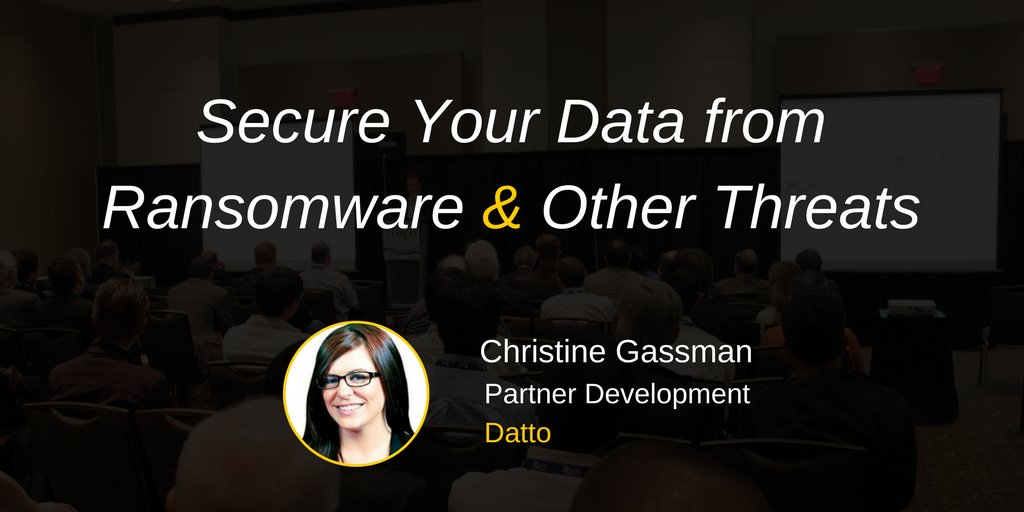 itechconference's tweet photo. Announcing our #iTechEDM and #iTechCAL opening keynote speaker Christine Gassman, Partner Development @datto https://t.co/TgpYZUeNxB https://t.co/b7HmpXPZnj