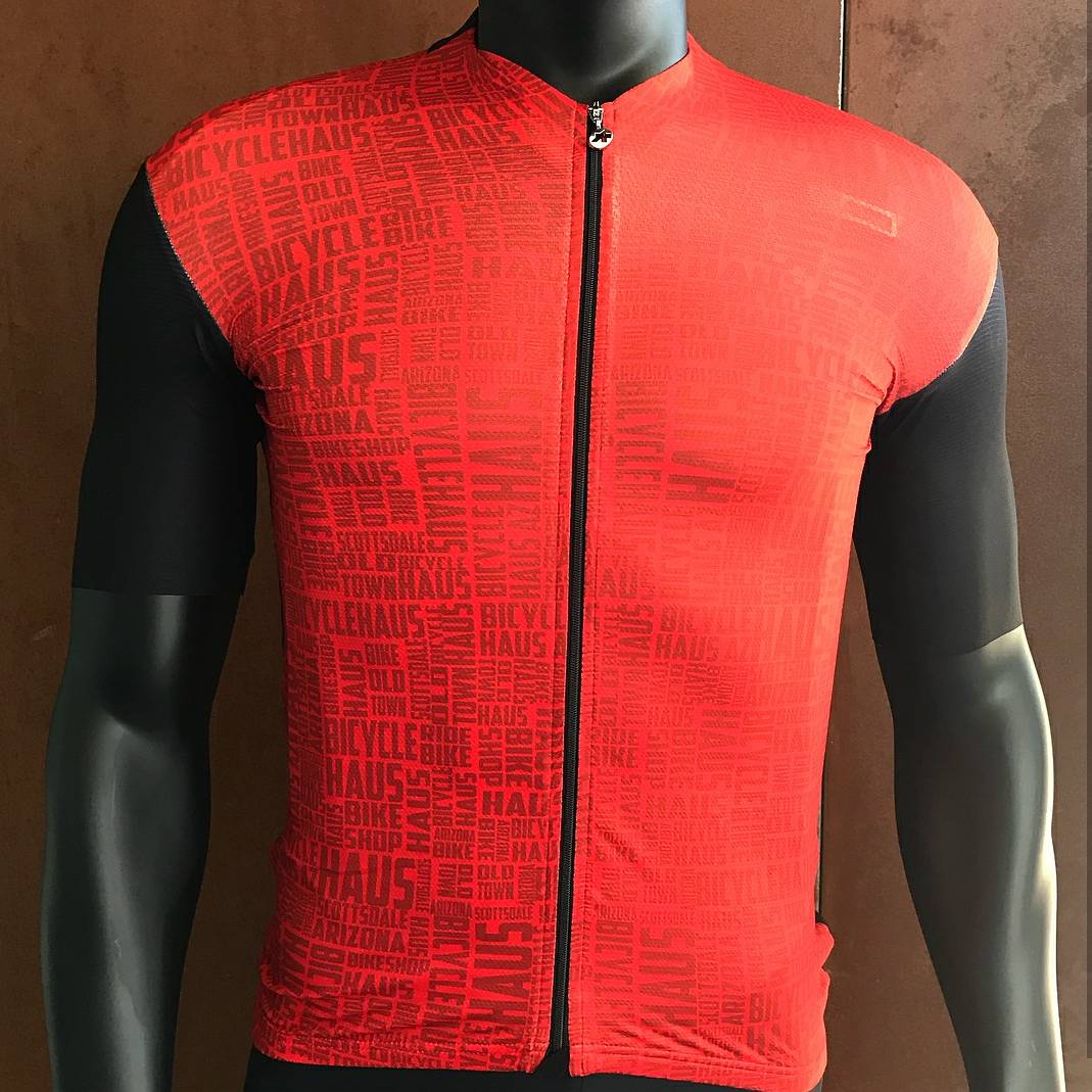 Sick right? <a href="/bicyclehaus/">Bicycle Haus</a> custom jerseys. Come see us and these sweet things starting tomorrow ahead of #tourdebosa