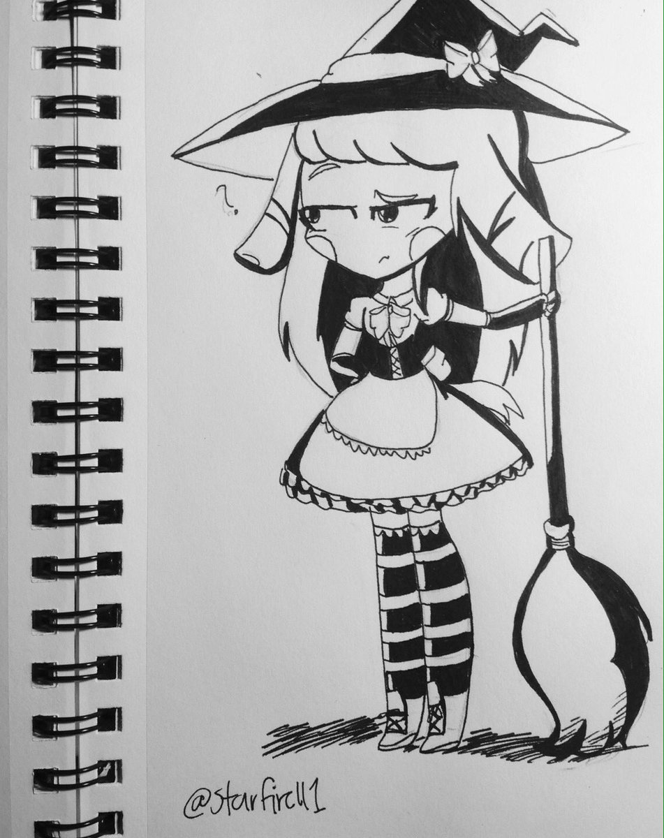 StarFirell1's tweet photo. Le hice re draw a una Toddy que dibuje en el inktober del año pasado pero en digital >< (le puse otro peinado xque le queda lindo❤️ #FNAFHS https://t.co/pYrggl3AUv