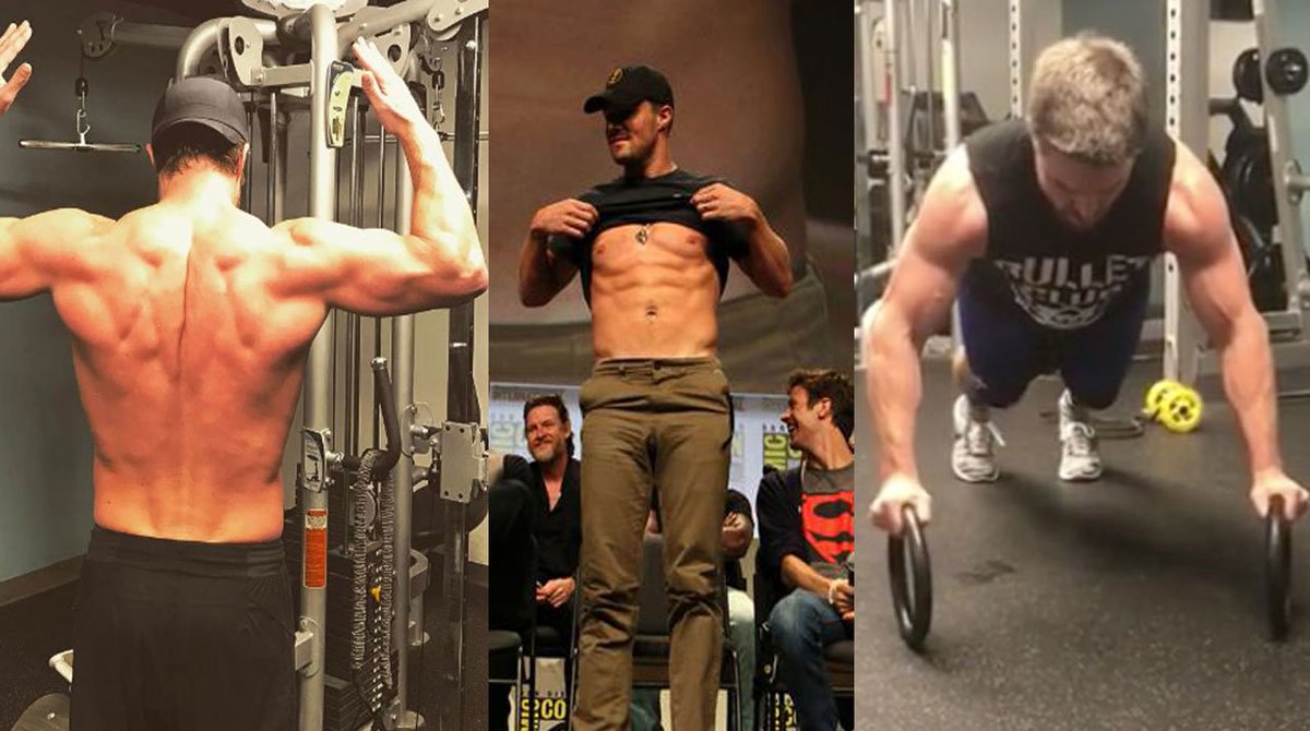 Stephen Amell Stays Ripped Stephen Amell Arrow Workout Routine Stephen...