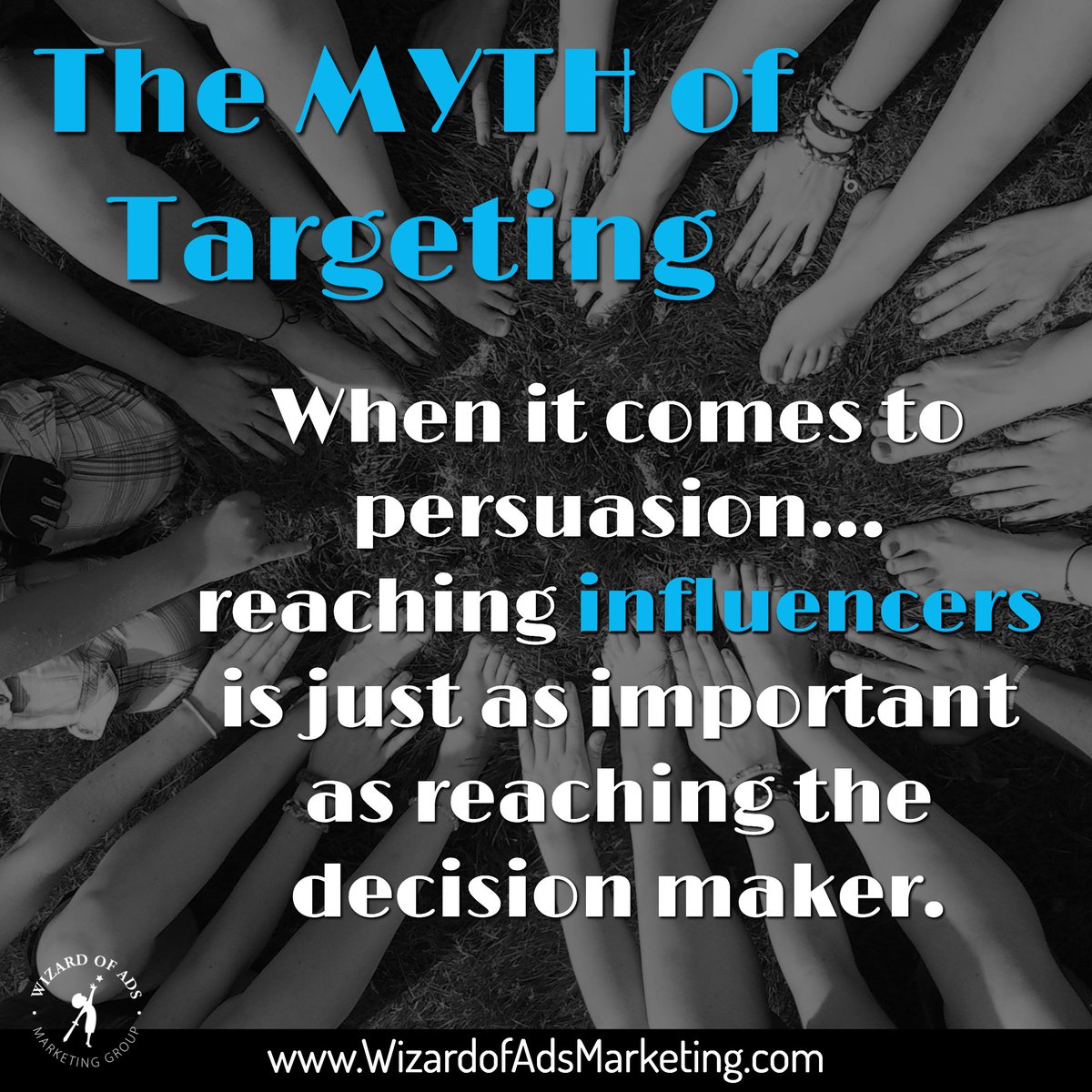 WizardPartners's tweet photo. When it comes to persuasion reaching influencers is just as important as reaching the decision maker. https://t.co/qA7Pp5ypkH