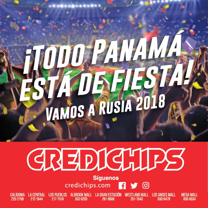 prensacom's tweet image. @credichips se une a las felicitaciones a nuestra selección nacional