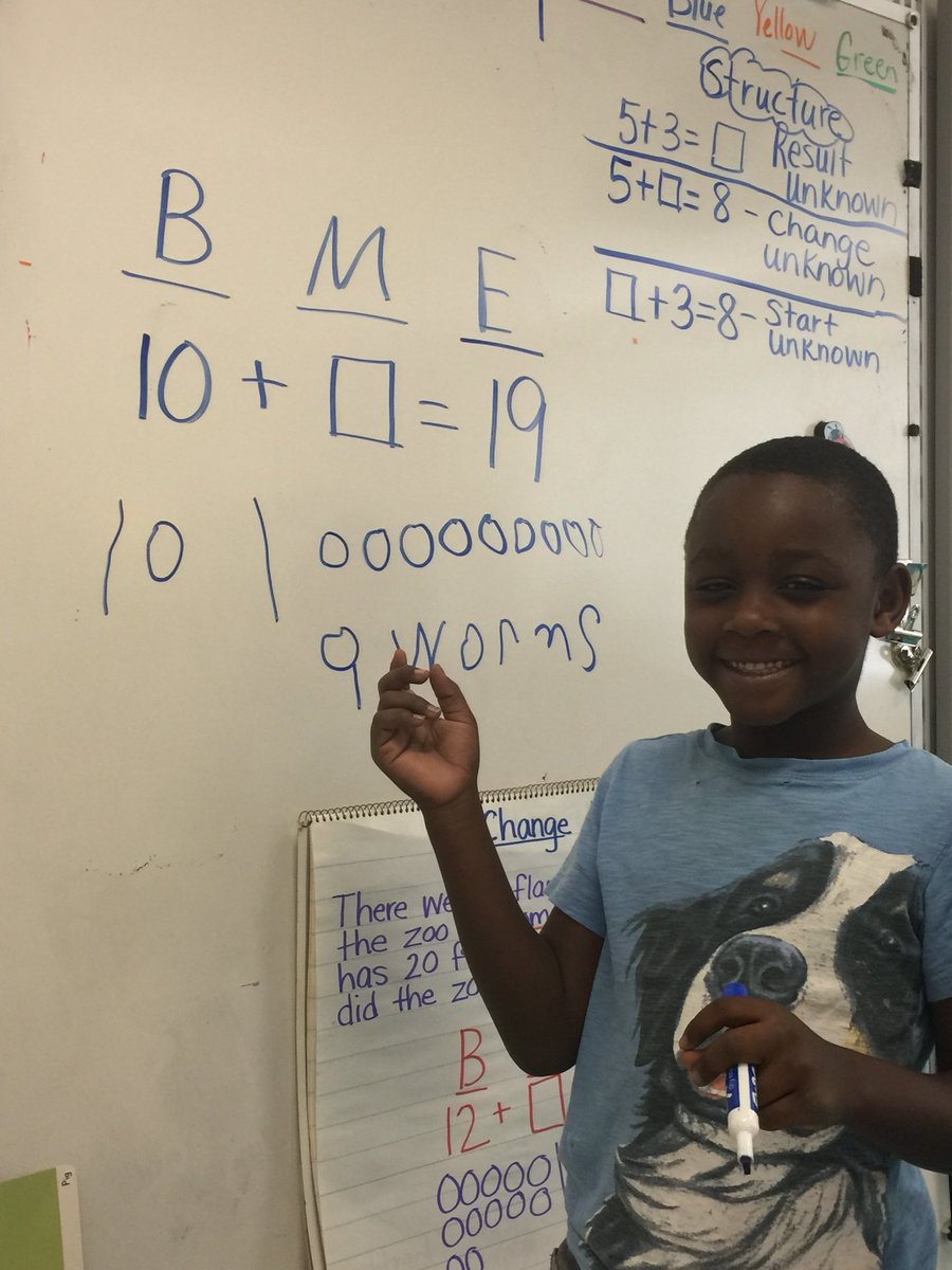 My firsties <a href="/GibsonGrizzlies/">Gibson Elementary</a> were feeling proud and confident today as they were solving change unknown word problems!