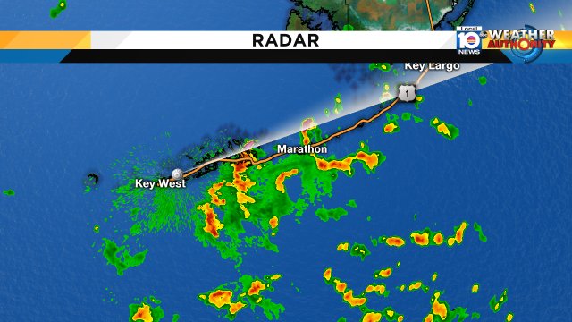 Parts of the Middle and Lower Keys are getting a good soaking this Thursday night. https://t.co/jlkPu6E1jz