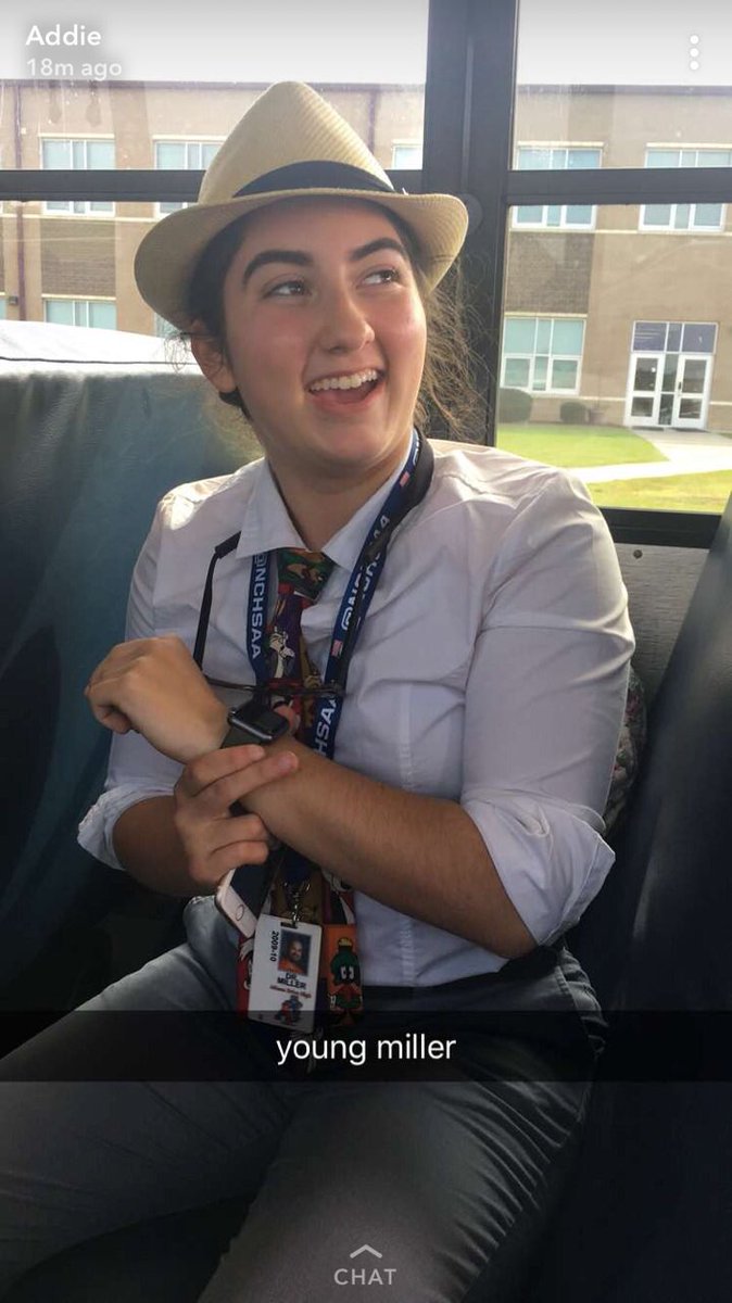 DarkHorseDoc's tweet photo. So my youngest, Naomi, (#CHS2017) impersonated me all day while I was at meetings. #CHSSpiritWeek2K17. Lots of fun! https://t.co/EDHiTm3nST