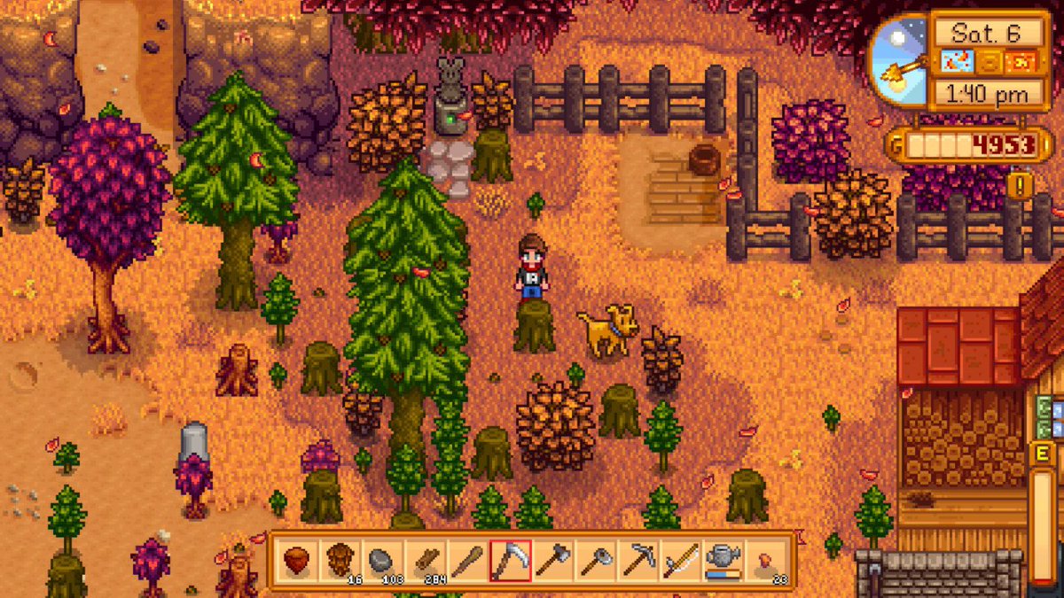 WOW, stardew valley is such a great game  #NintendoSwitch