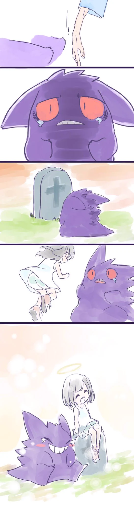 お別れしてもずっと一緒・・・ゴーストポケモンと女の子の一生