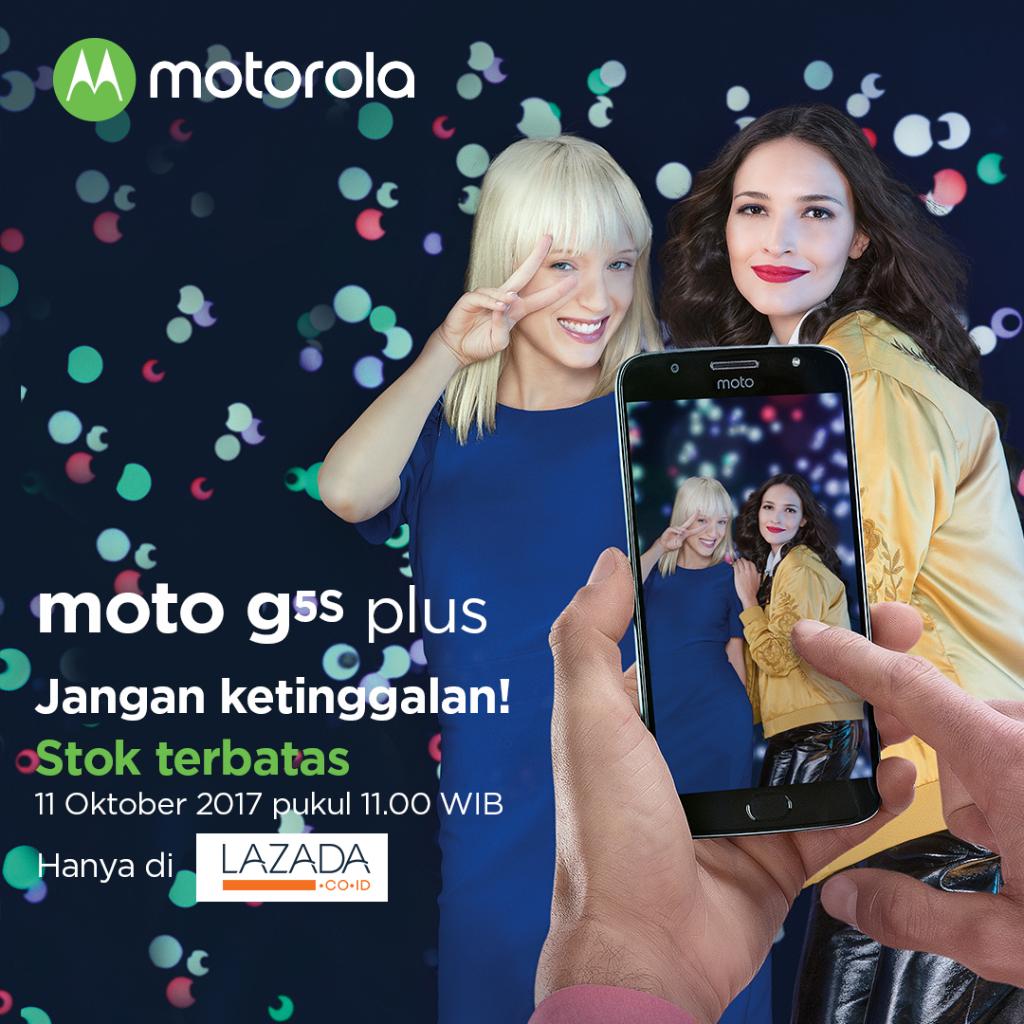 motorolaID_'s tweet photo. Jangan sampai ketinggalan lagi untuk dapatkan Moto G5s Plus hanya di Lazada! Klik https://t.co/9tFW2kjrHx utk beli sekarang #GetPlusGetMore https://t.co/GLjERP03k6