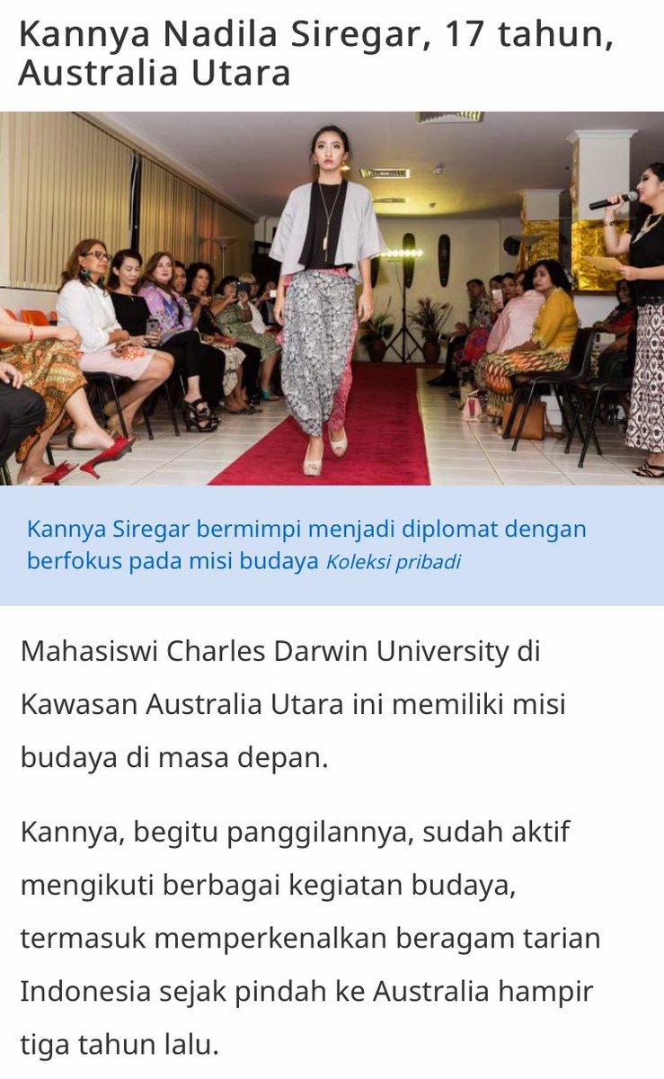 INAinDarwin's tweet photo. Congratulations Miss @ankns112 for representing Indonesian youths in the north @aosny2011 @ppia_nterritory @CDUni_VC https://t.co/WQnFVAEbvA https://t.co/poshMrWyre