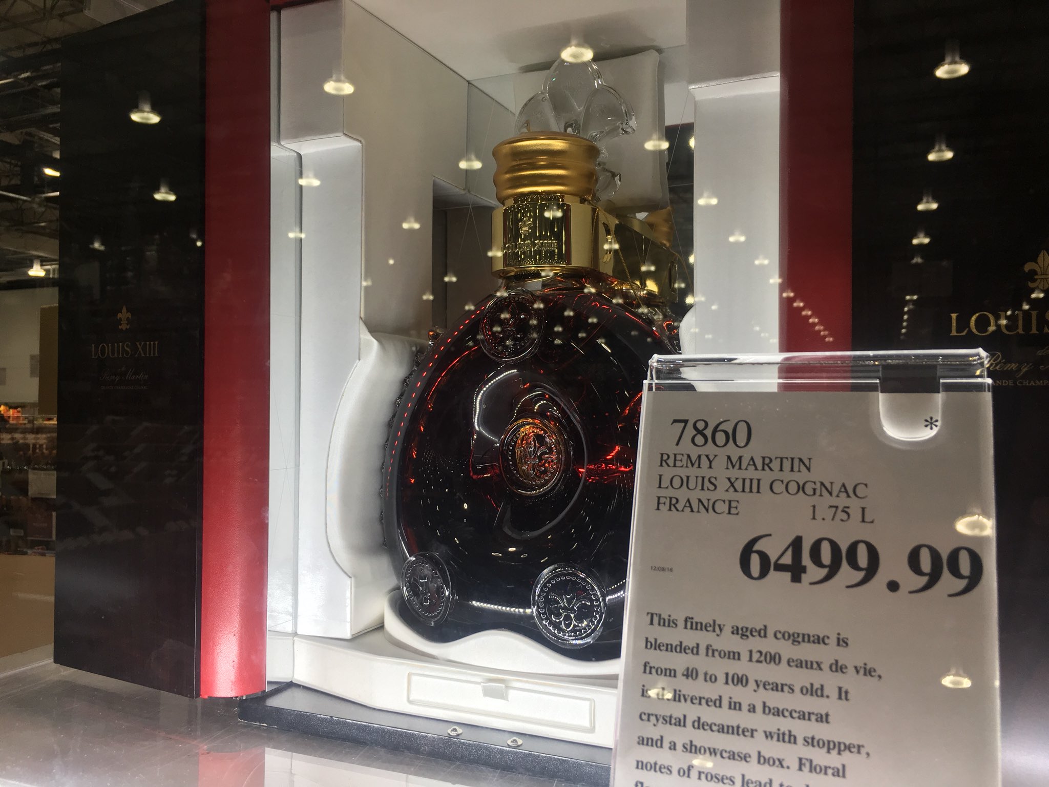 Adam Rose on X: Costco sells Remy Martin Louis XIII cognac for just  $6,499.99 a bottle. Always buy in bulk!  / X