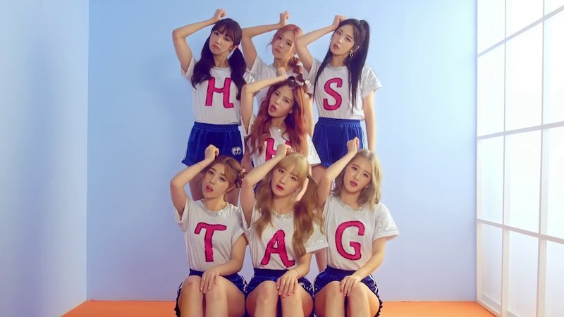 Arroyal3's tweet photo. RT @yhuni0506: RT @soompi: WATCH: Girl Group #HashTag Makes Charming Debut With "Hue" MV
https://t.co/aT8JCXXhRh https://t.co/Lb0ZfhYd2I