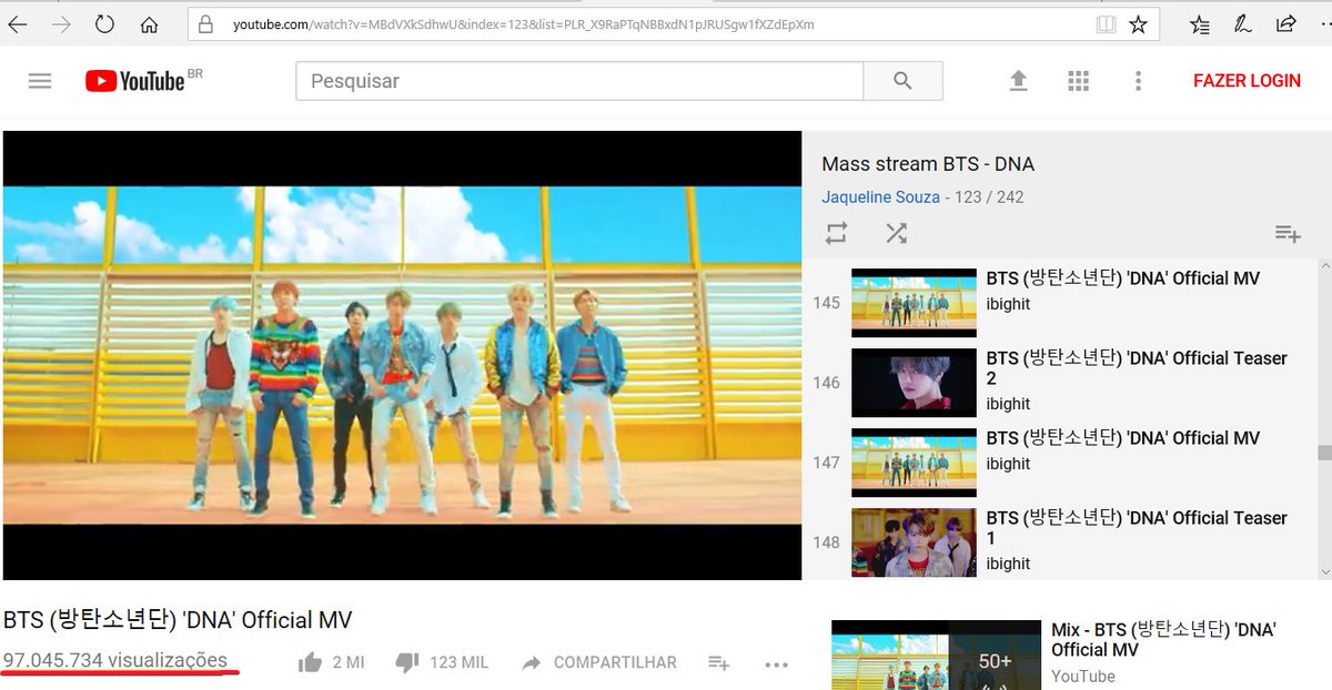 trikamathers's tweet photo. Só mais 3M pros nossos bolinhos baterem os 100M de views 😍😍😍😍
@BTS_twt #BTSShow #MPN #DNA100M #StreamDNAOnYoutube #TeamMICDROP https://t.co/Os0kZJlogE