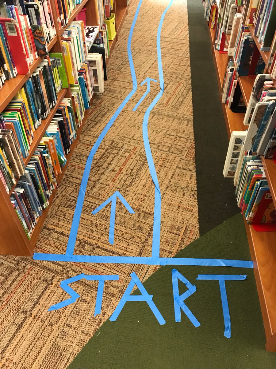 MaryannM's tweet image. A1: Lots of tape!  #FableLearnChat