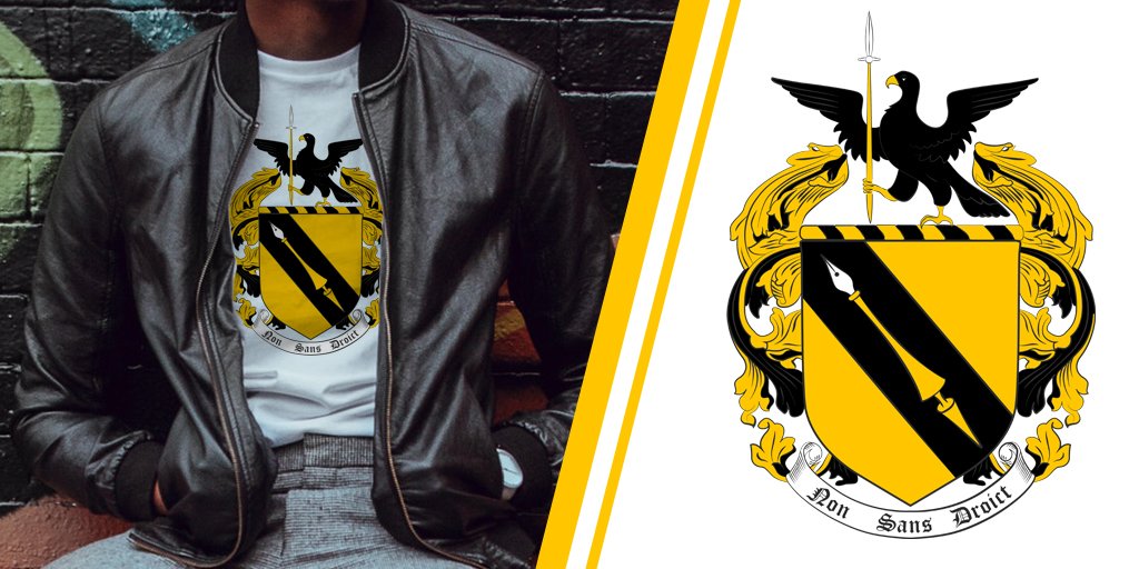 MerchHare's tweet image. Show the world you allegiance to House #Shakespeare with this shirt bearing the Bard's coat of arms! Get it at teespring.com/shakespeare-co…