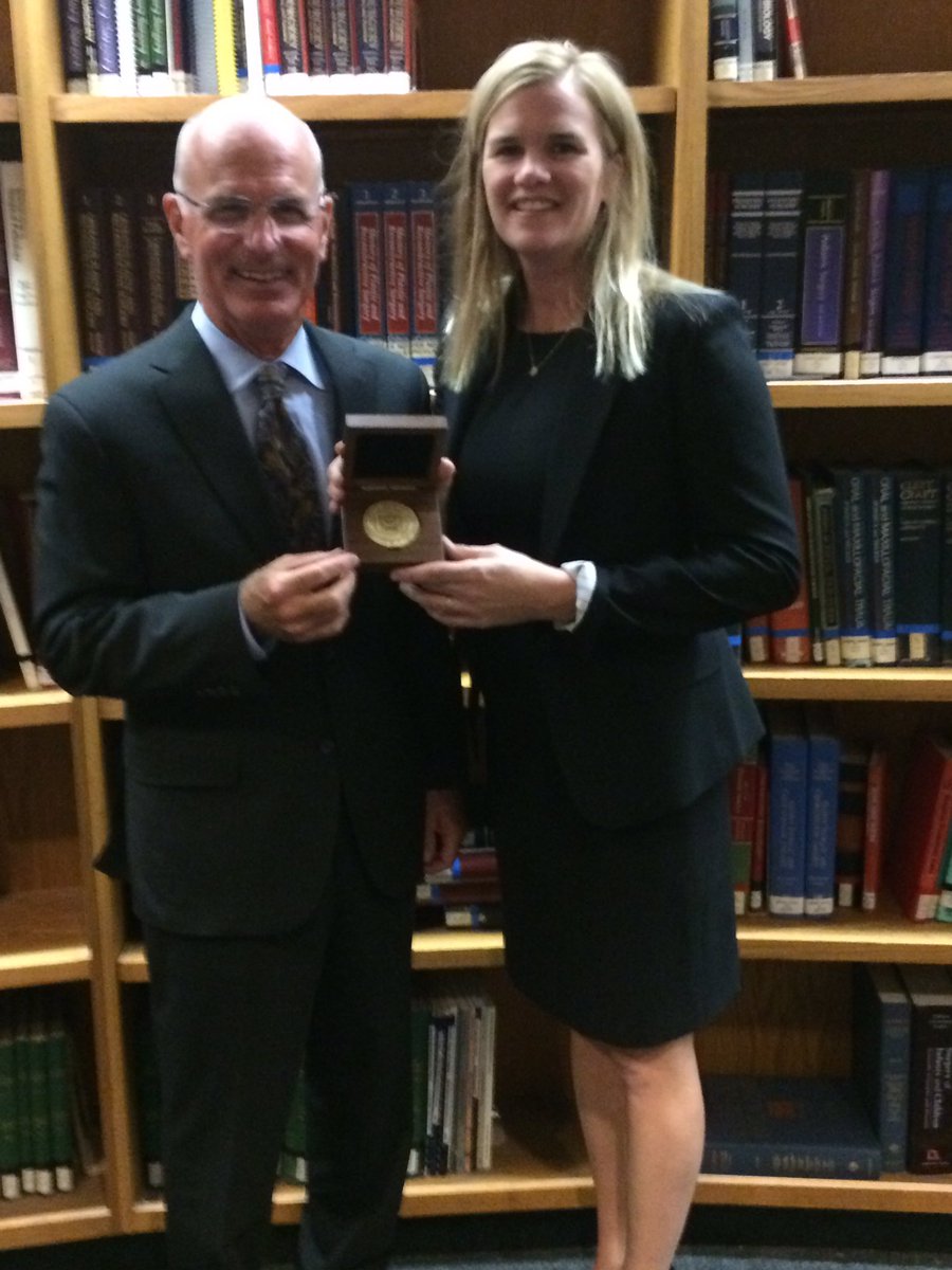 Congratulations to my inspirational partner and friend Katherine Gallagher - the John R. Pfeifer Collegiate Professor of Surgery!!