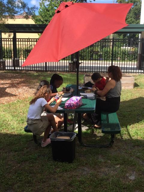 HCPS_Sullivan's tweet photo. Battle lunch bunch working on cryptography. @HCPS_Sullivan @hubofschool #CaesarCipher https://t.co/Zr5n9Ddtb6