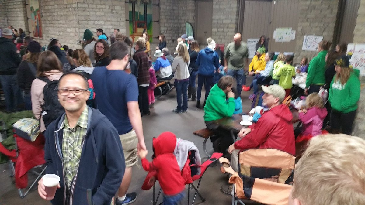 LXWI's tweet image. 48% of the crowd at La Crosse Soup. #laxwi