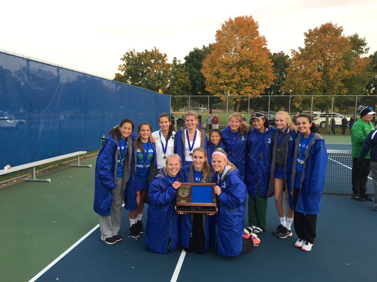 Section 4A Tennis Final. Blake 5 - Breck 2. Really elite tennis to watch from both teams. Congrats to BGT as they head to State