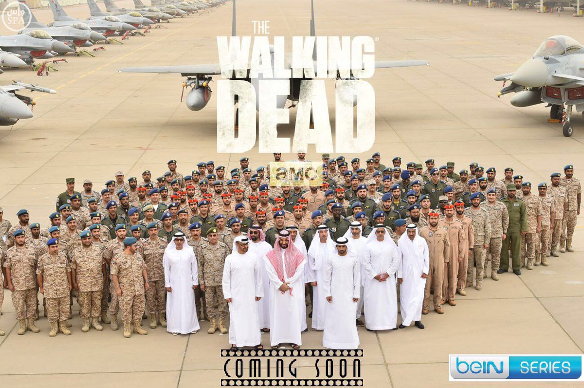 Mralnasr's tweet photo. Do not miss new episodes of The Walking Dead #season_8 #الجولة_الثانية https://t.co/5gshJaNzjF