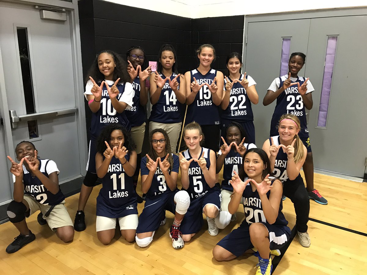 VarsityLakesMS's tweet photo. Our girls won a TOUGH first round game against @MarinerMiddle 26-22. Both teams played really well and MMS girls played with character https://t.co/zzOKjceNia