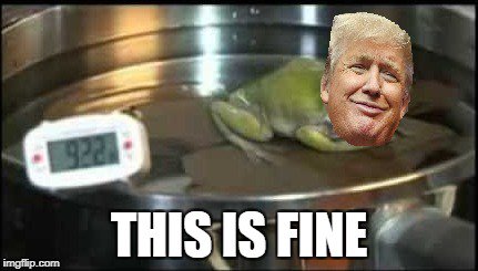 SnarkyCyclistAB's tweet photo. @RantyHighwayman #Trump #TrumpClimate #ClimateChange https://t.co/DX0JuEFgz2