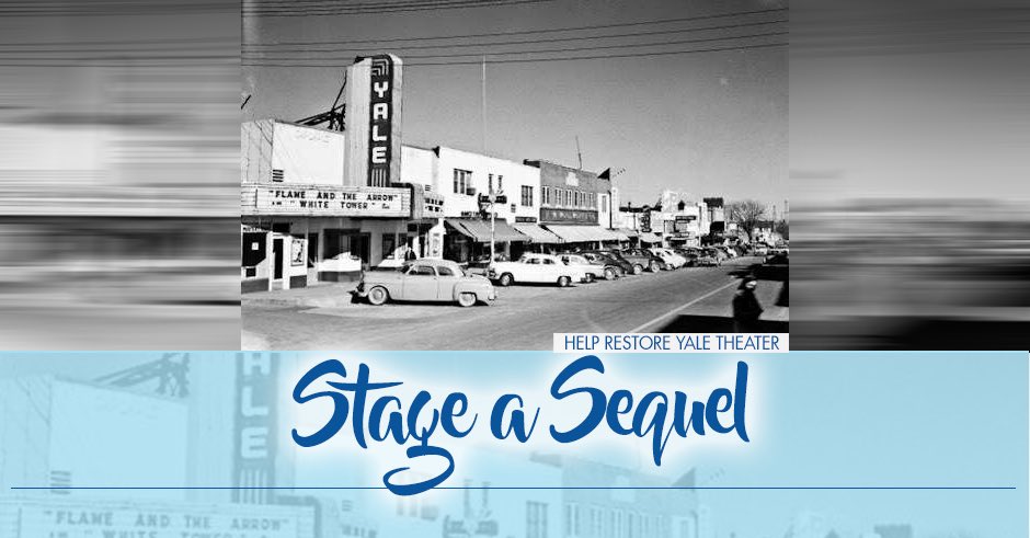 theyaleokc's tweet photo. Help #StageASequel in Historic Capitol Hill. 

Vote for OKC’s Yale Theater. 

https://t.co/BvKm6JBWan

#VoteYourMainStreet https://t.co/OVZcGtFCEQ