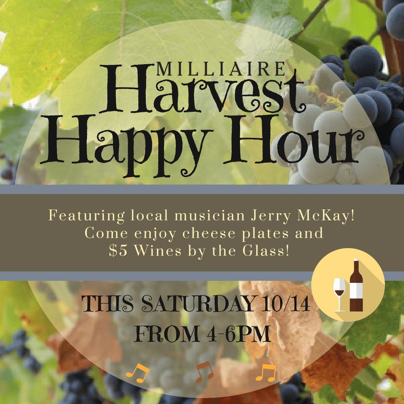 MilliaireWinery's tweet photo. Join us for an evening of wine & live music! 🍷🎶🍇
#milliairewinery #calaverascounty #drinkcalaveras #visitmurphys #gocalaveras #wine #grapes https://t.co/ORdz5WQin1