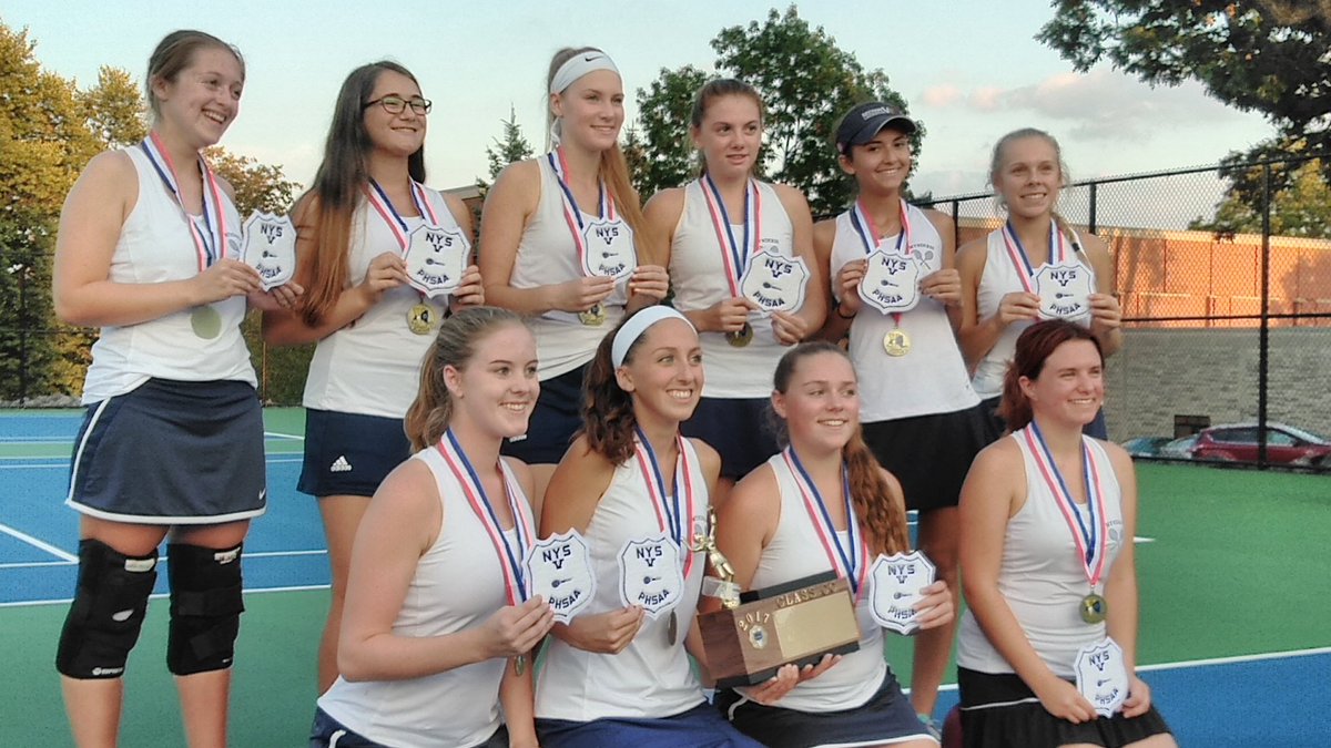 pperine7's tweet photo. Mynderse Tennis Captures 3rd straight Class CC Sectional Championship by defeating ladies from NRW.
Great job! https://t.co/ZuyjOISJnB