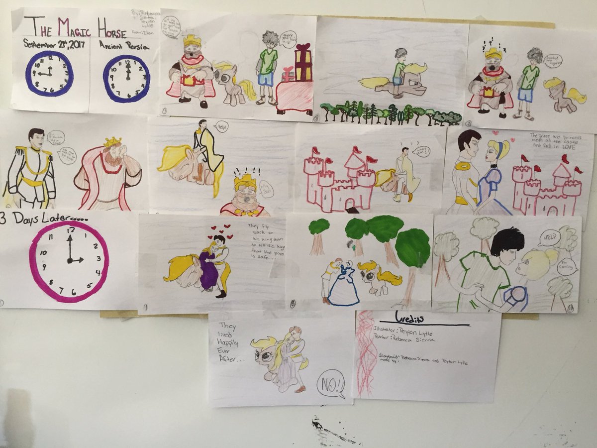 B_E_AIG's tweet photo. @NewBridgeEncore Ss in Mrs Israel & Mrs. Whiteman’s @OCSCTE classes created amazing #storyboards to plan their #digitalanimations https://t.co/M0MYmH6Ab4