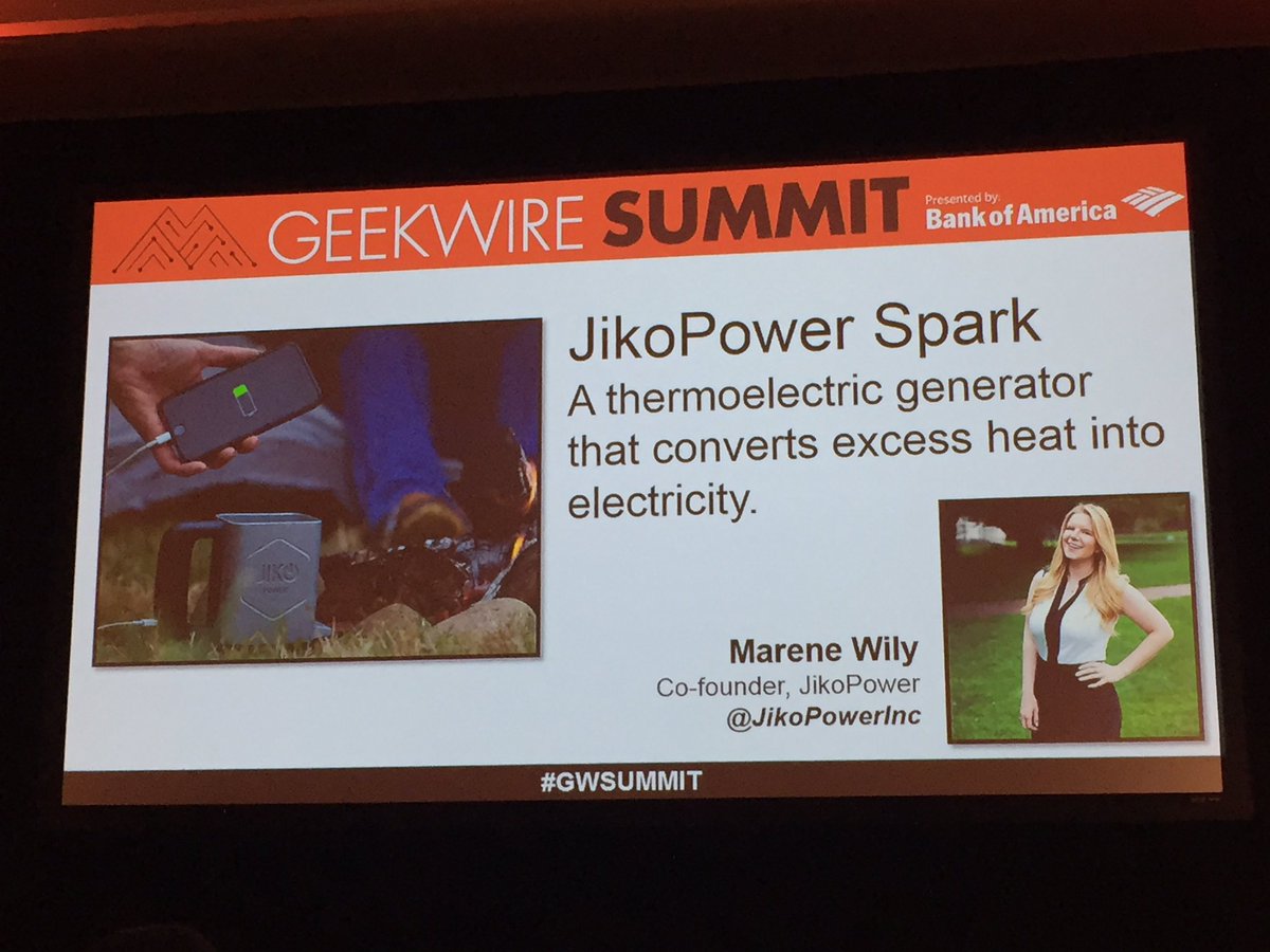 <a href="/JikoPowerInc/">JikoPower Inc</a> what a great idea!  Clean energy solution for recharging smartphones, 3-4 hours #GWsummit