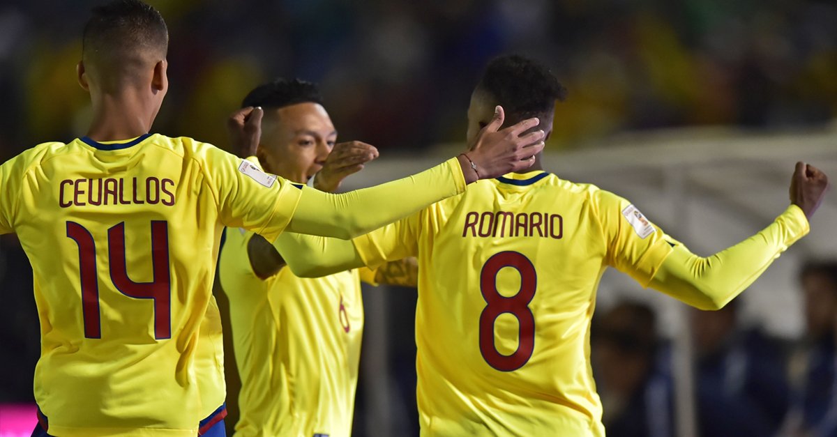 DiarioOle's tweet photo. Así nos durmió #Ecuador a los 38 segundos de partido. Después apareció #Messi para poner el 1-1 parcial ➡ https://t.co/2U3qgYxpJZ https://t.co/TuplnABb0R