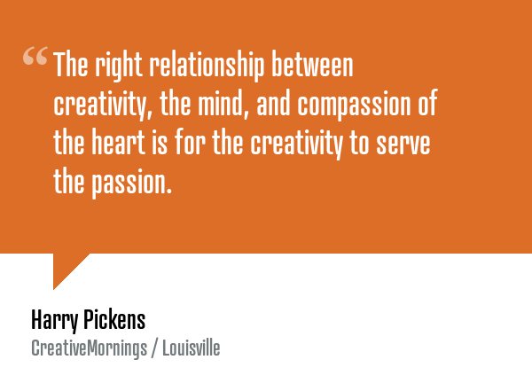 CM_Louisville's tweet photo. #CMCompassion 👉 Insight on the unseen connection between compassion and creativity from Harry Pickens 👉 https://t.co/7ZUKYtb35h https://t.co/OpWHtOPQJG