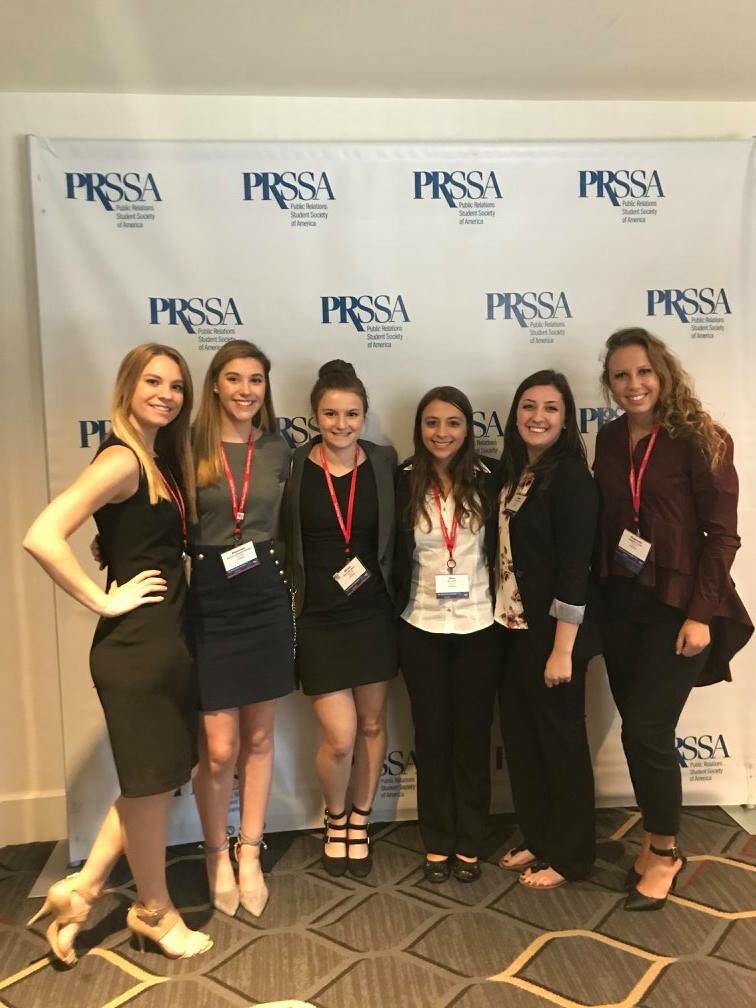 OswegoPRSSA's tweet photo. This weekend the E Board drove down to Boston for the PRSSA National Conference. The conference was informative and we love Boston #PRSAANC https://t.co/bogcEITPCu