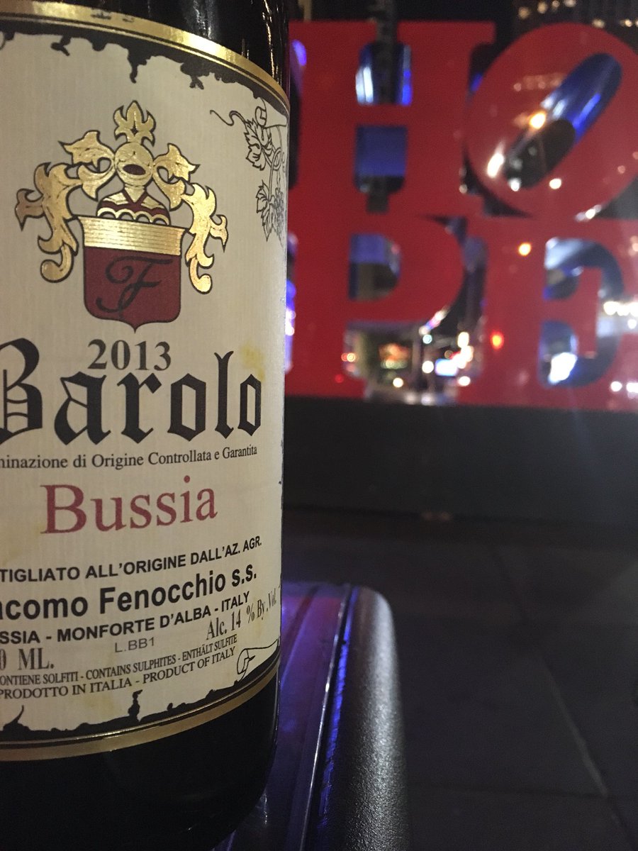 We Hope to please you delicate palate with this 2013 Barolo Bussia from Giacomo Fenocchio #9pmpour #robertindiana #bussia #nebbiolo