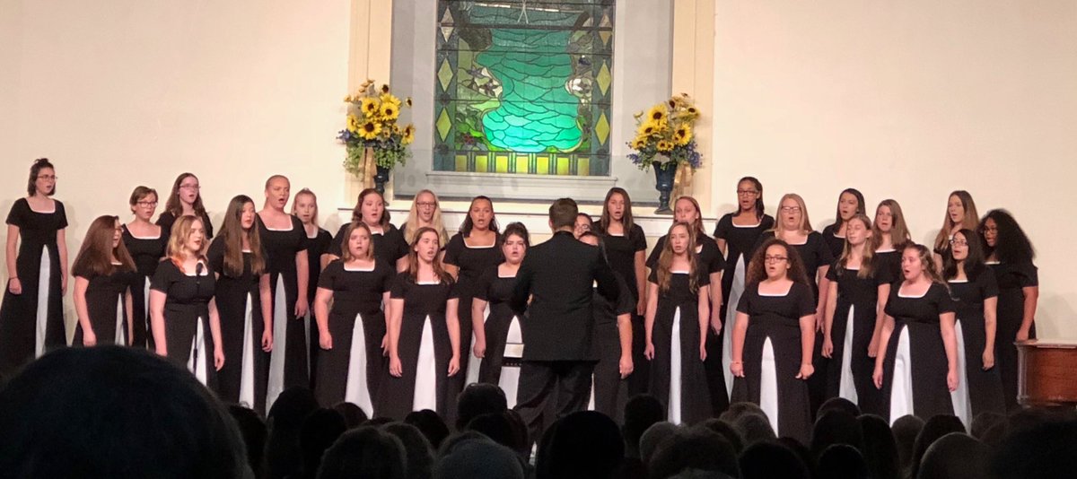 dallen2008's tweet photo. Concert Choir Treble first concert of the year. https://t.co/humWSRy1jQ